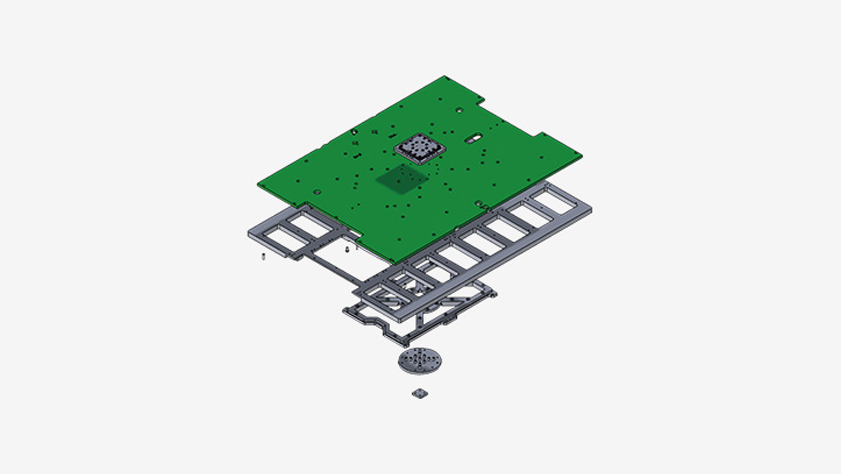 开始生产线针、2D MEMS 探针卡